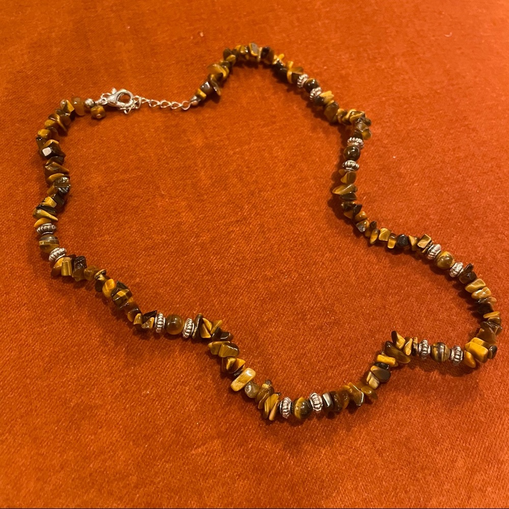 tiger eye necklace